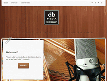 Tablet Screenshot of dbmediagroup.net